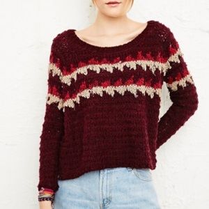 Free People Fair Isle Sweater